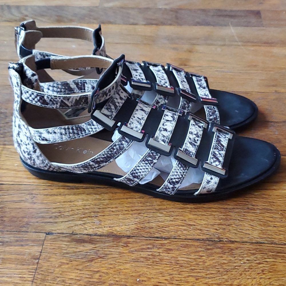 Calvin Klein Python Gladiator Sandal - image 6